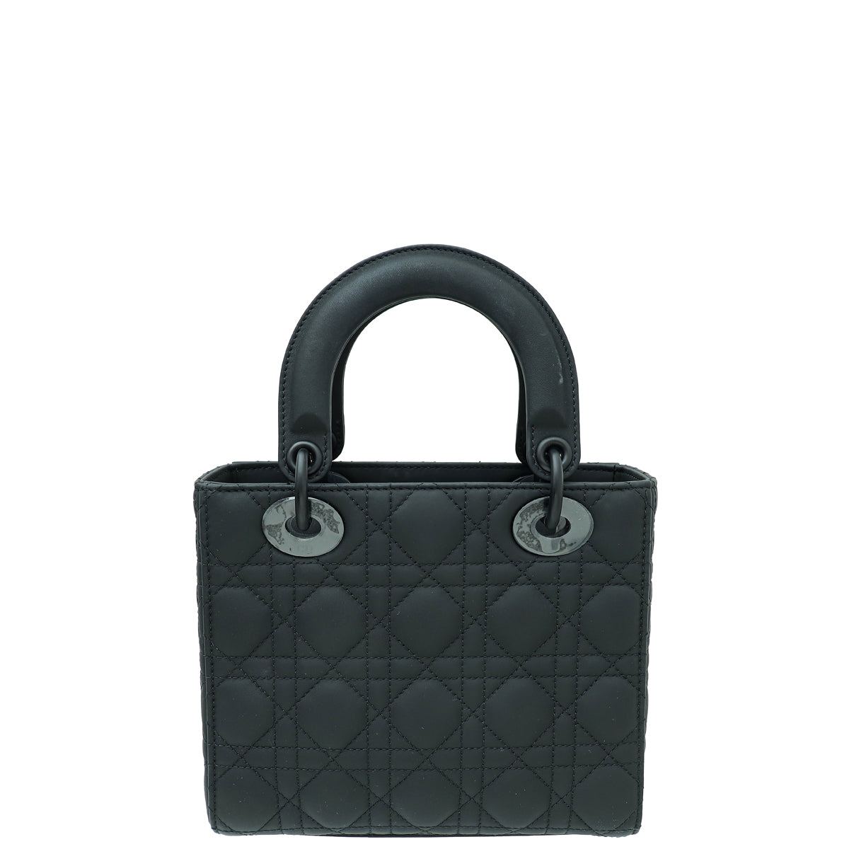 Christian Dior So Black Lady Dior Ultra Matte My ABCDior Small Bag-Christian Dior-THE CLOSET