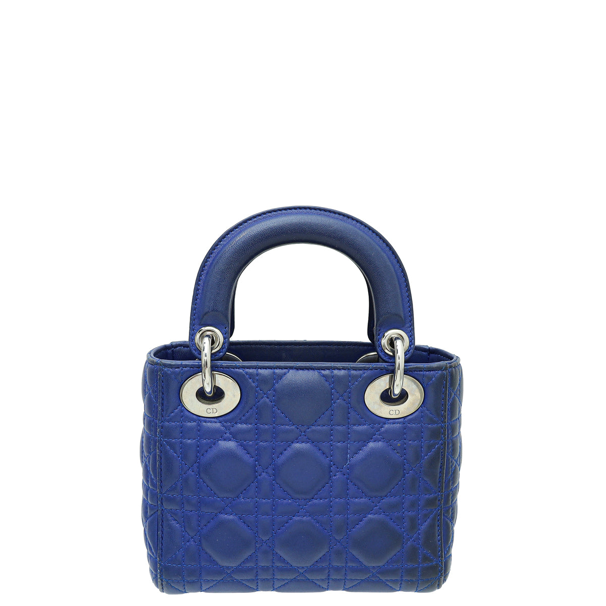 Christian Dior Blue Mini Chain Lady Dior Bag-Christian Dior-THE CLOSET