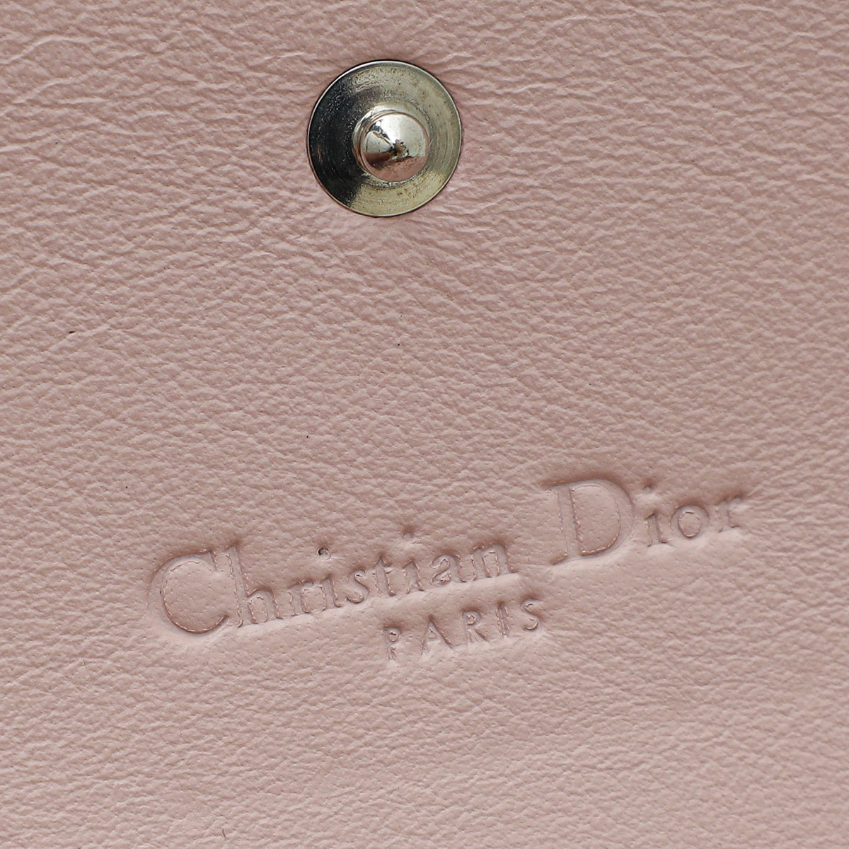 Christian Dior Nude Pink Lady Dior Rendezvous Wallet On Chain – THE CLOSET