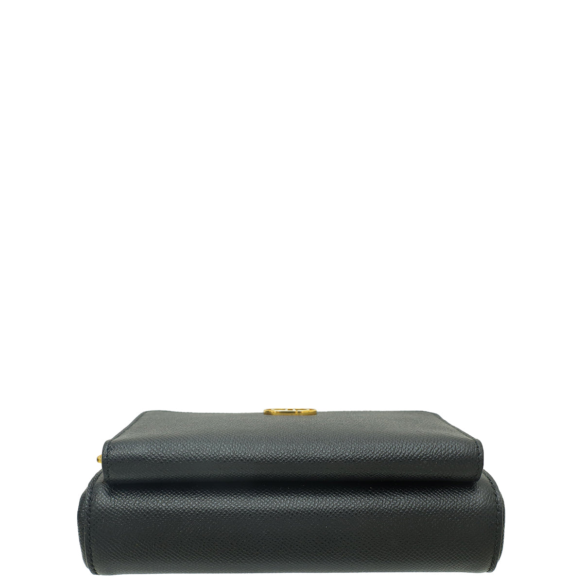 Christian Dior Black Caro Double Pouch