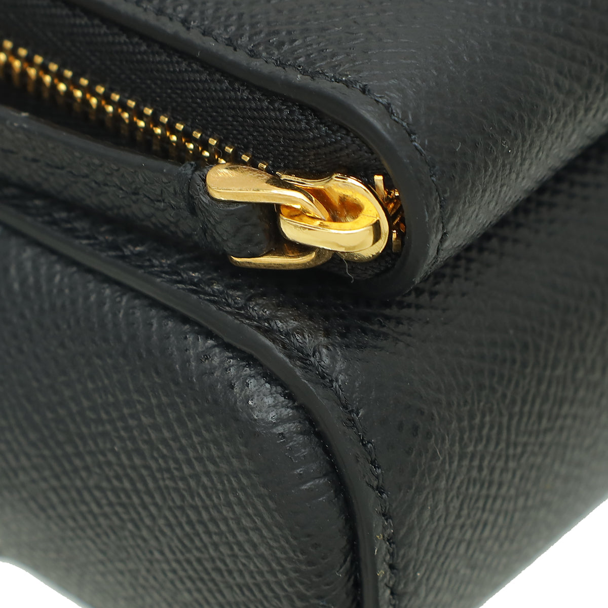 Christian Dior Black Caro Double Pouch