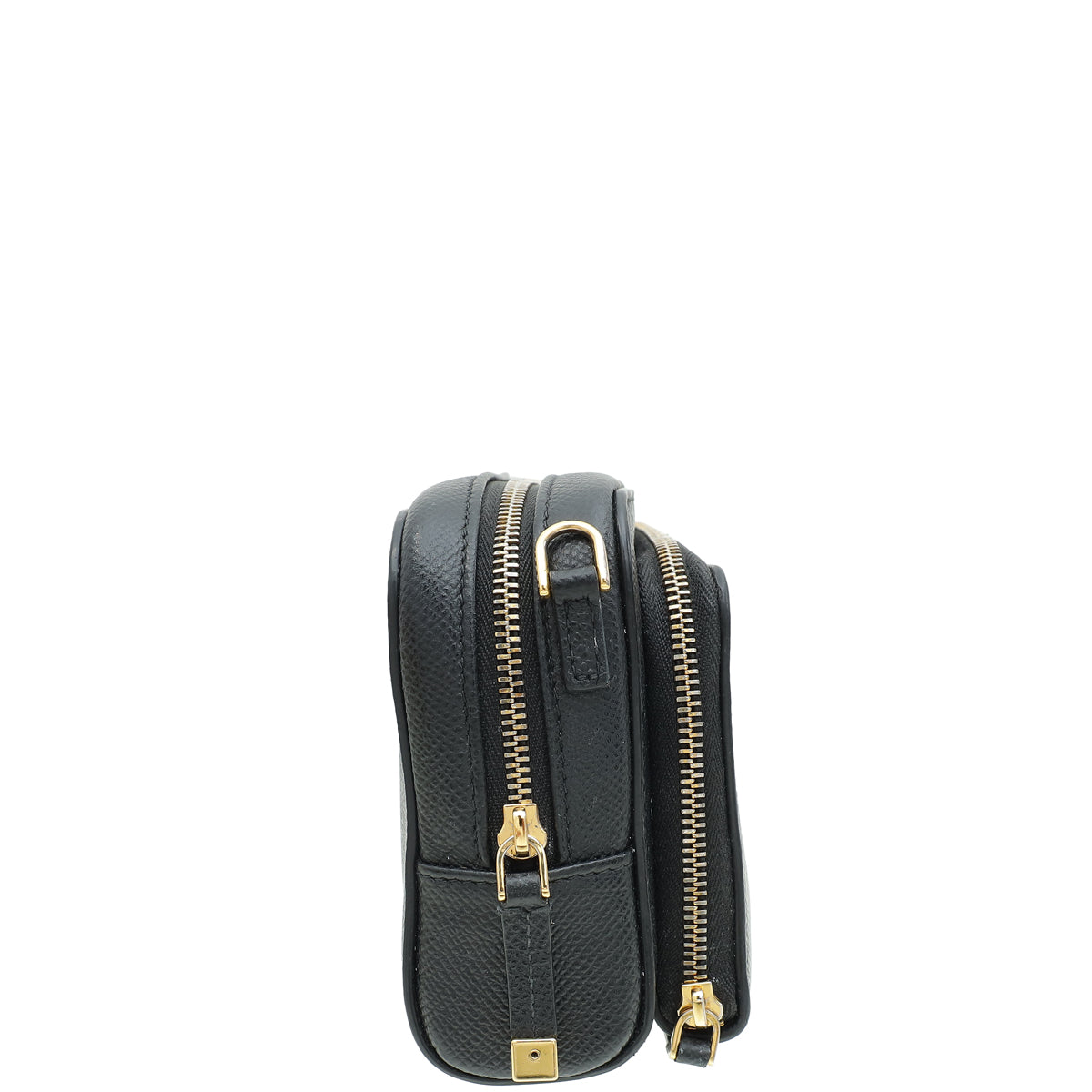 Christian Dior Black Caro Double Pouch Camera Bag