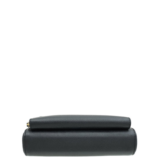 Christian Dior Black Caro Double Pouch Camera Bag