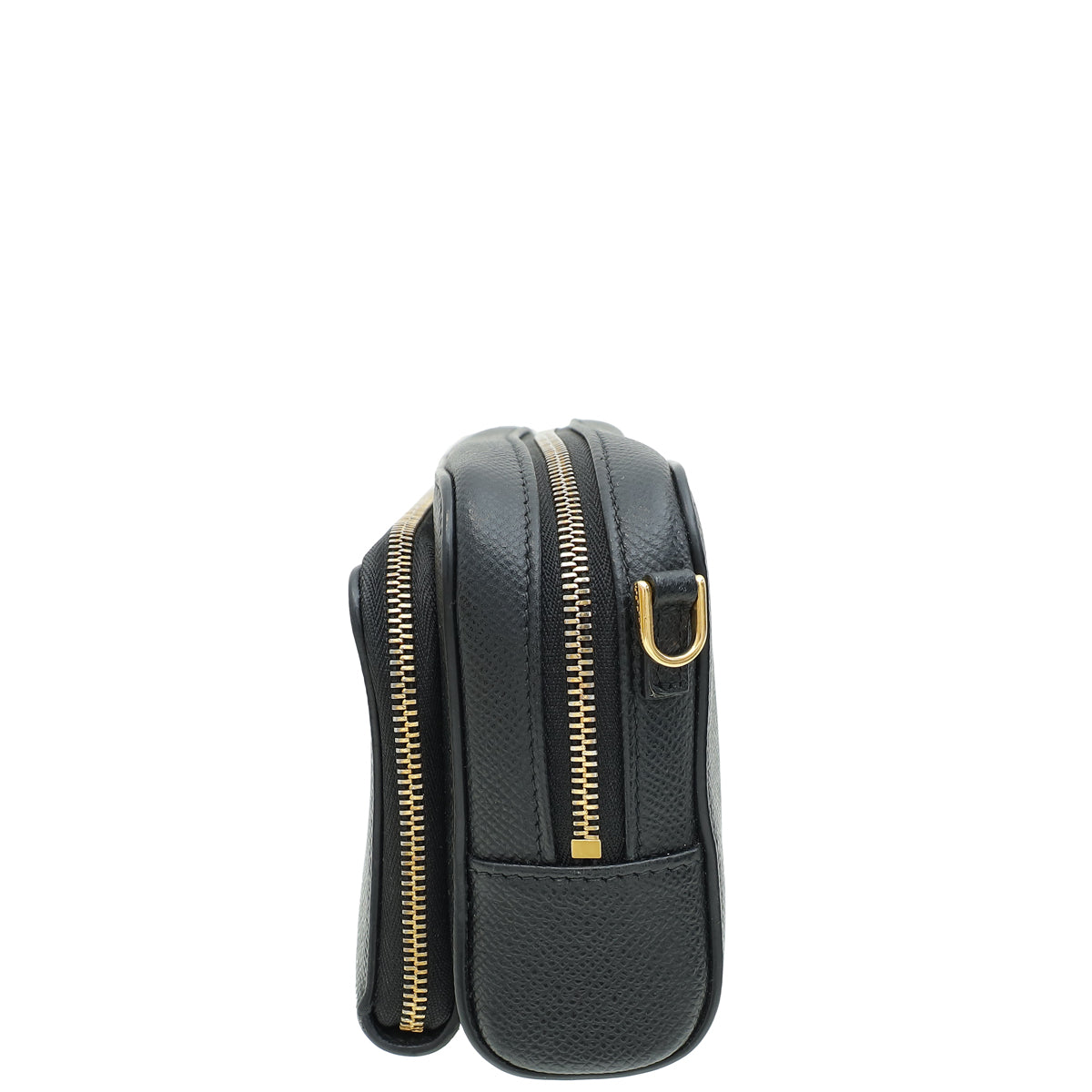 Christian Dior Black Caro Double Pouch Camera Bag