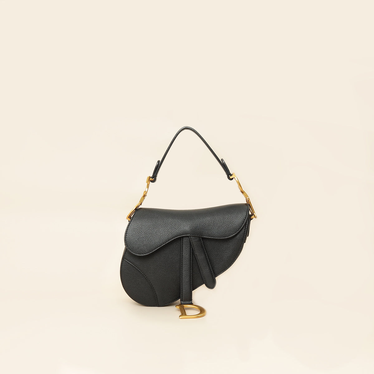 Christian Dior Black Saddle Mini Bag-Christian Dior-THE CLOSET