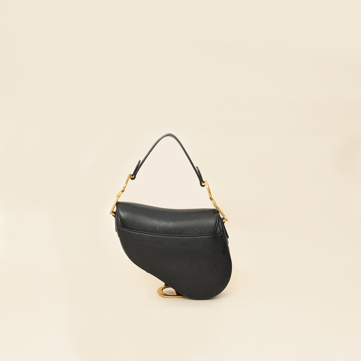 Christian Dior Black Saddle Mini Bag-Christian Dior-THE CLOSET
