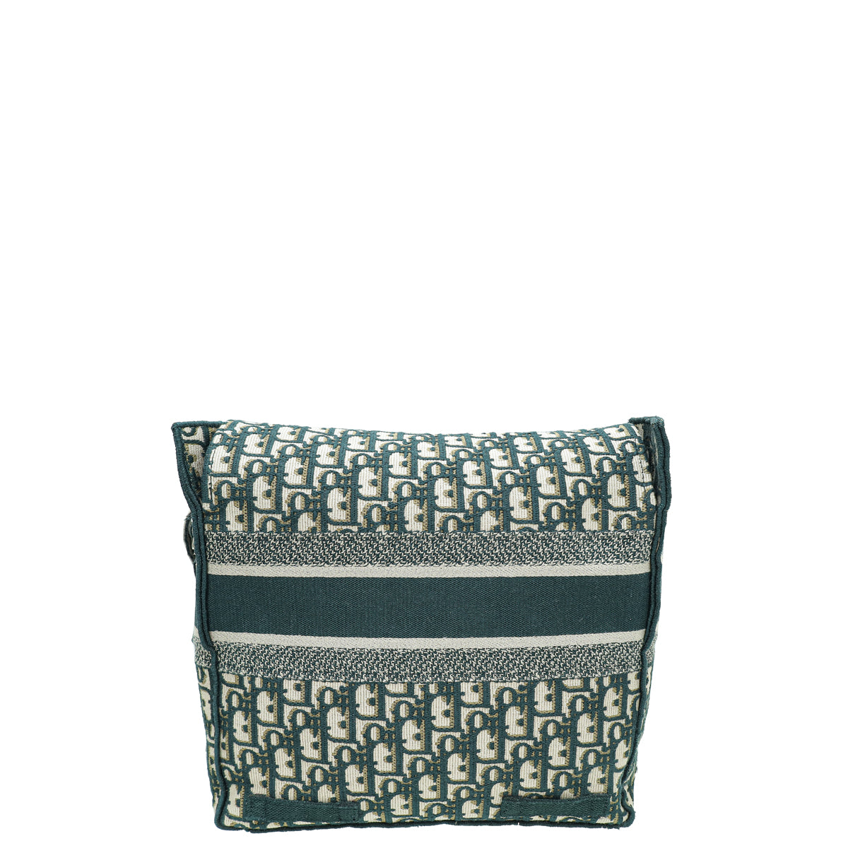 Christian Dior Vert Green Oblique DiorCamp Jacquard Messenger Bag-Christian Dior-THE CLOSET