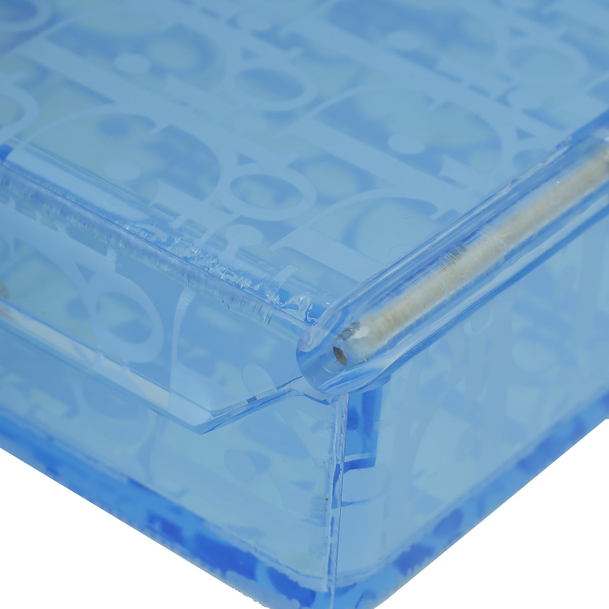 Christian Dior Blue x Rimowa Plexiglass Pouch Bag for Men – THE CLOSET