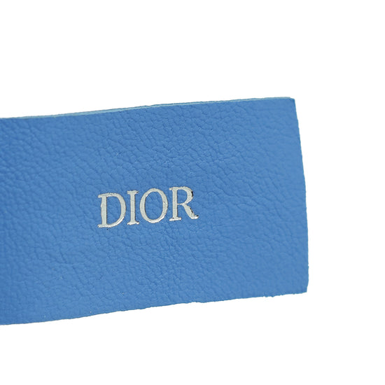 Christian Dior Blue x Rimowa Plexiglass Pouch Bag for Men
