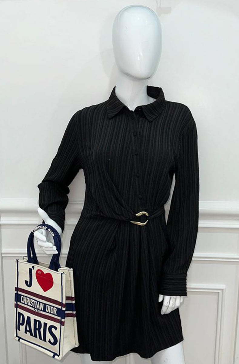 Christian Dior Tricolor "Love Paris" Vertical Book Tote Bag