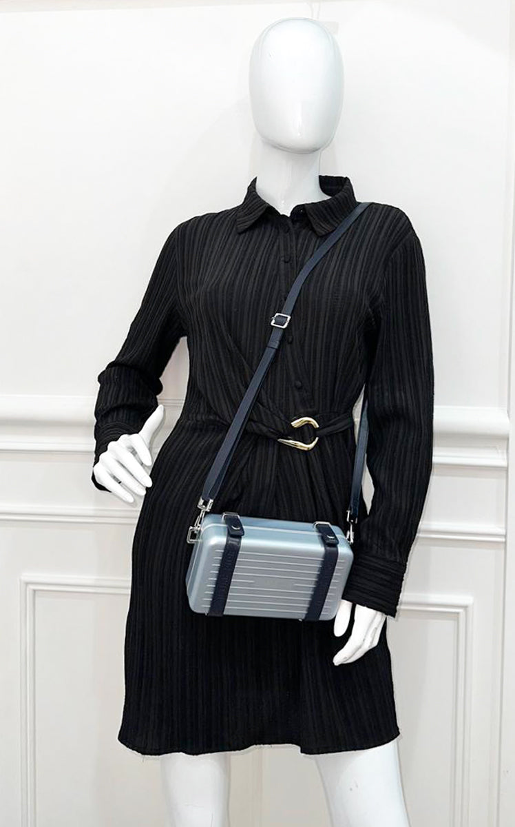 Christian Dior Blue x Rimowa Personal Clutch Crossbody Bag