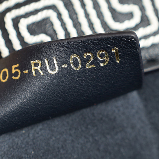 Christian Dior Bandana Embroidery Medium Book Tote Bag