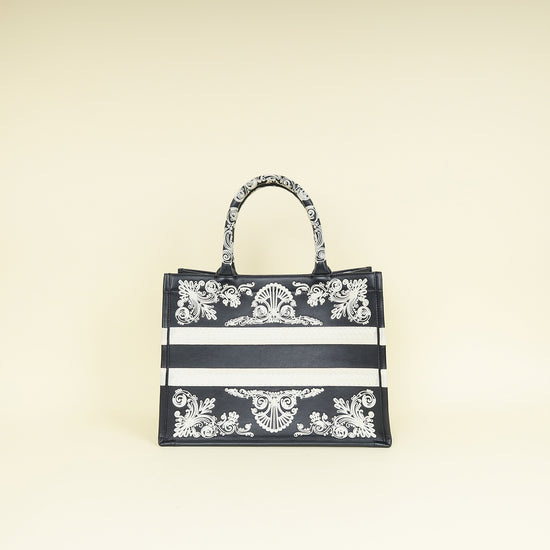 Christian Dior Bandana Embroidery Medium Book Tote Bag