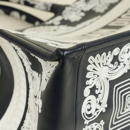 Christian Dior Bandana Embroidery Medium Book Tote Bag