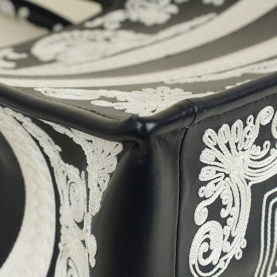 Christian Dior Bandana Embroidery Medium Book Tote Bag