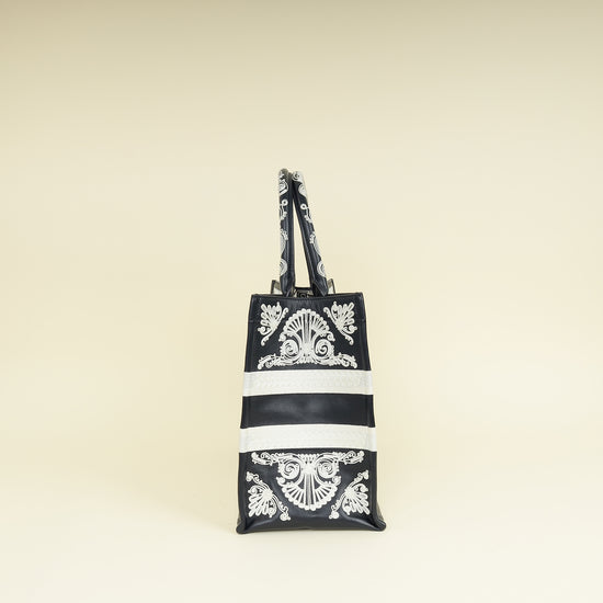 Christian Dior Bandana Embroidery Medium Book Tote Bag