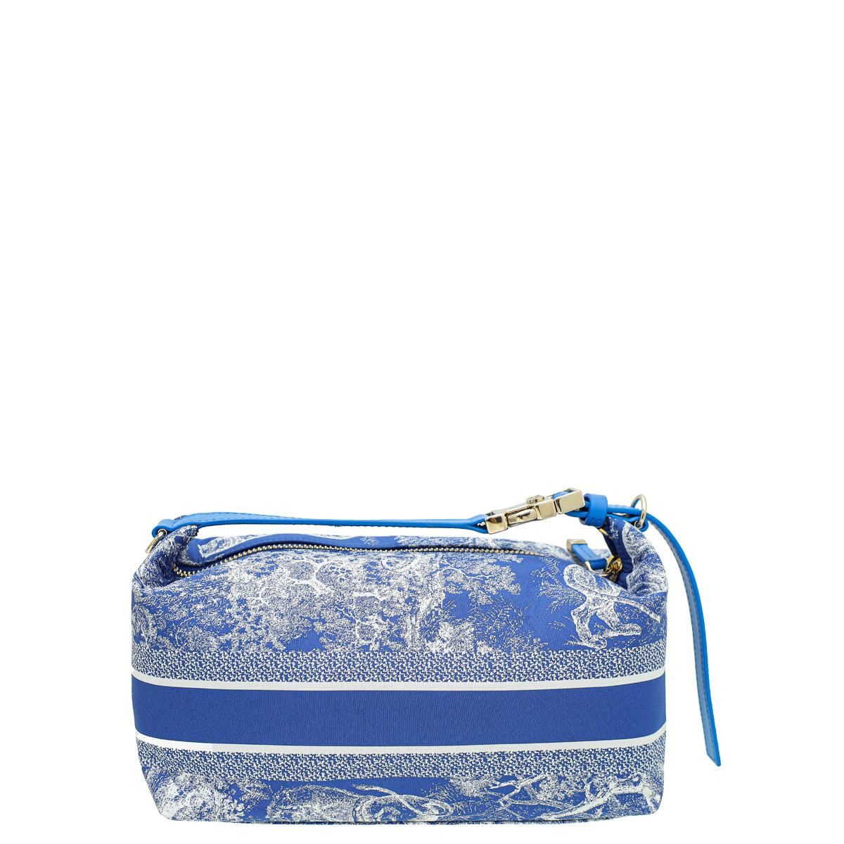 Christian Dior Blue DiorTravel Toile De Jouy Nomad Medium Pouch-Christian Dior-THE CLOSET