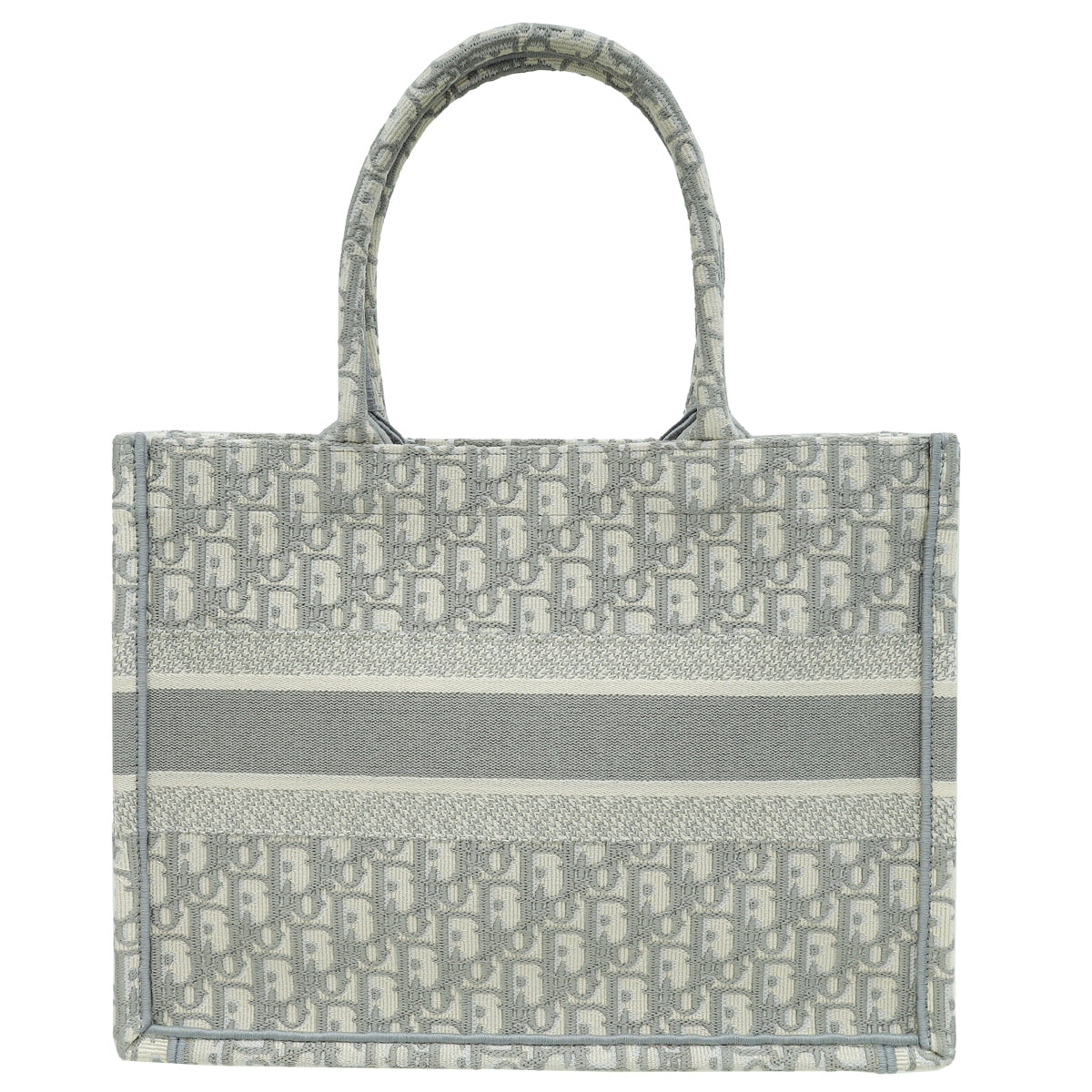 Christian Dior Grey Oblique Book Tote Medium Bag-Christian Dior-THE CLOSET