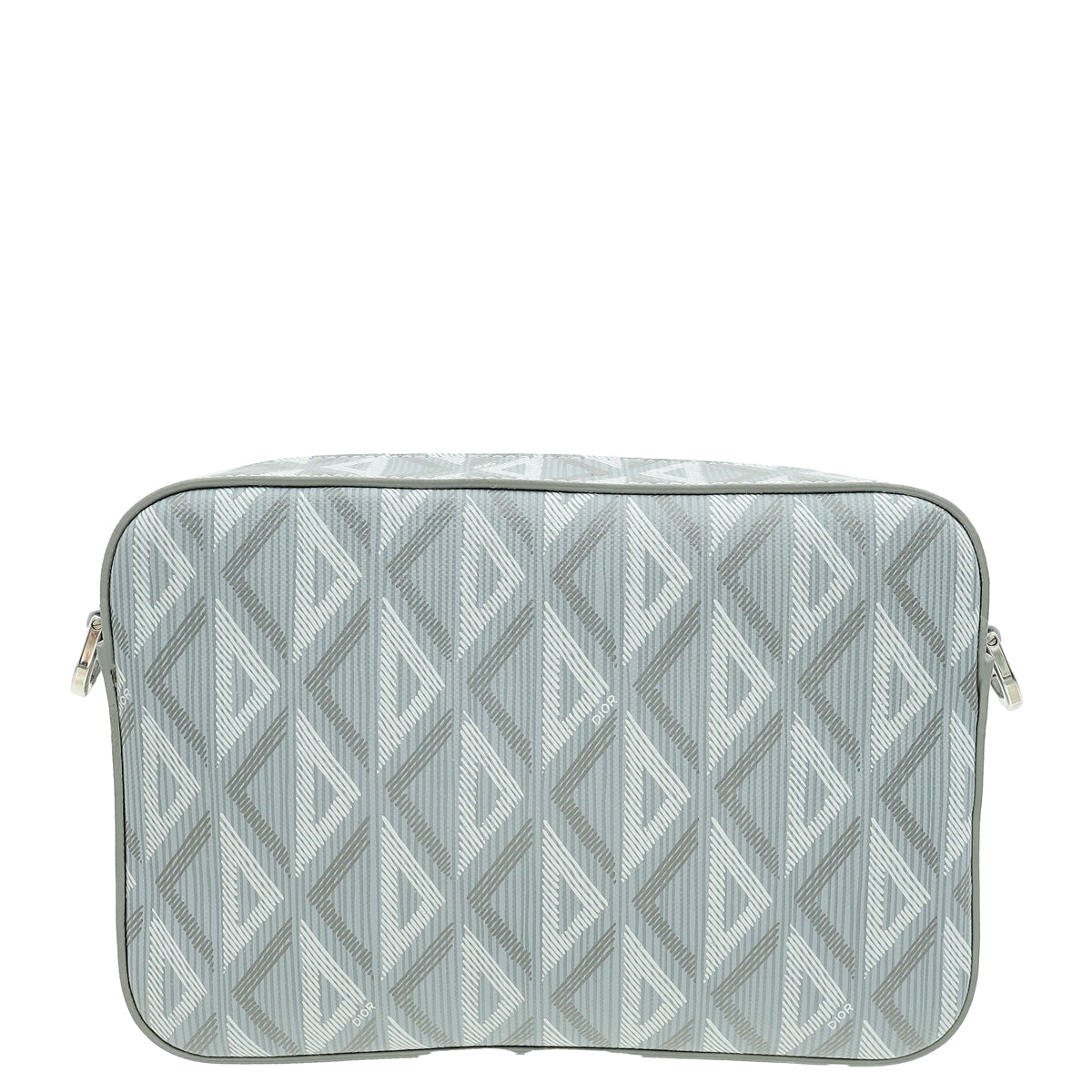 Christian Dior Grey CD Diamond Safari Bag-Christian Dior-THE CLOSET