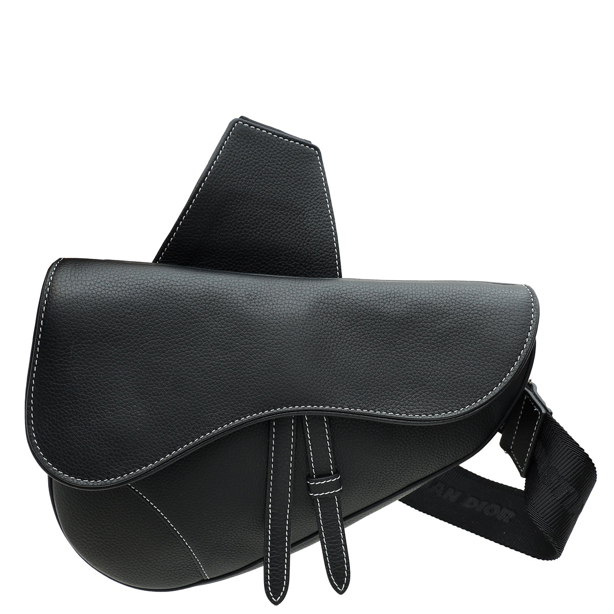 Christian Dior Black Saddle Crossbody Bag-Christian Dior-THE CLOSET