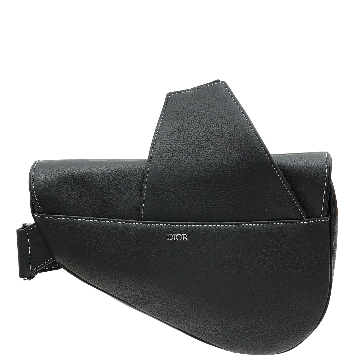 Christian Dior Black Saddle Crossbody Bag-Christian Dior-THE CLOSET