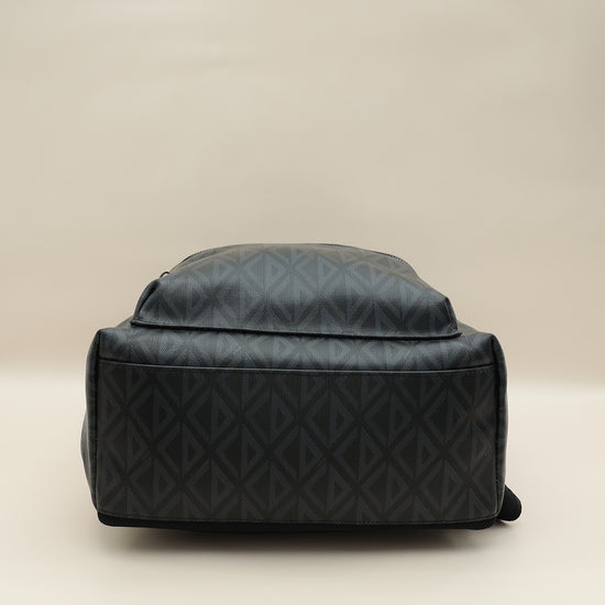 Christian Dior Bicolor CD Diamond Print Rider Zipped Backpack Bag-Christian Dior-THE CLOSET