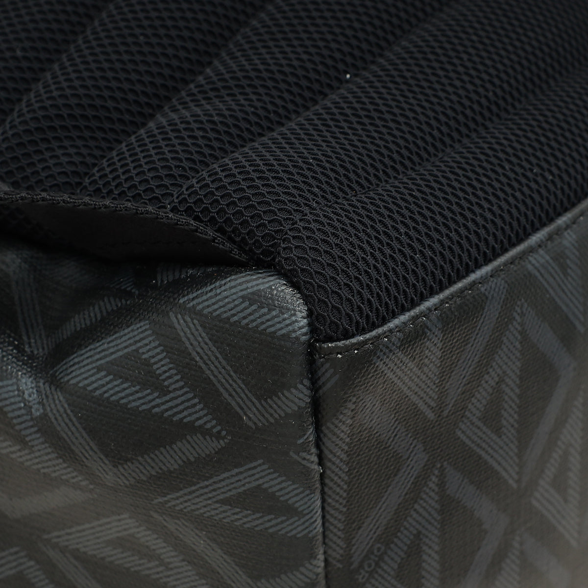 Christian Dior Bicolor CD Diamond Print Rider Zipped Backpack Bag-Christian Dior-THE CLOSET