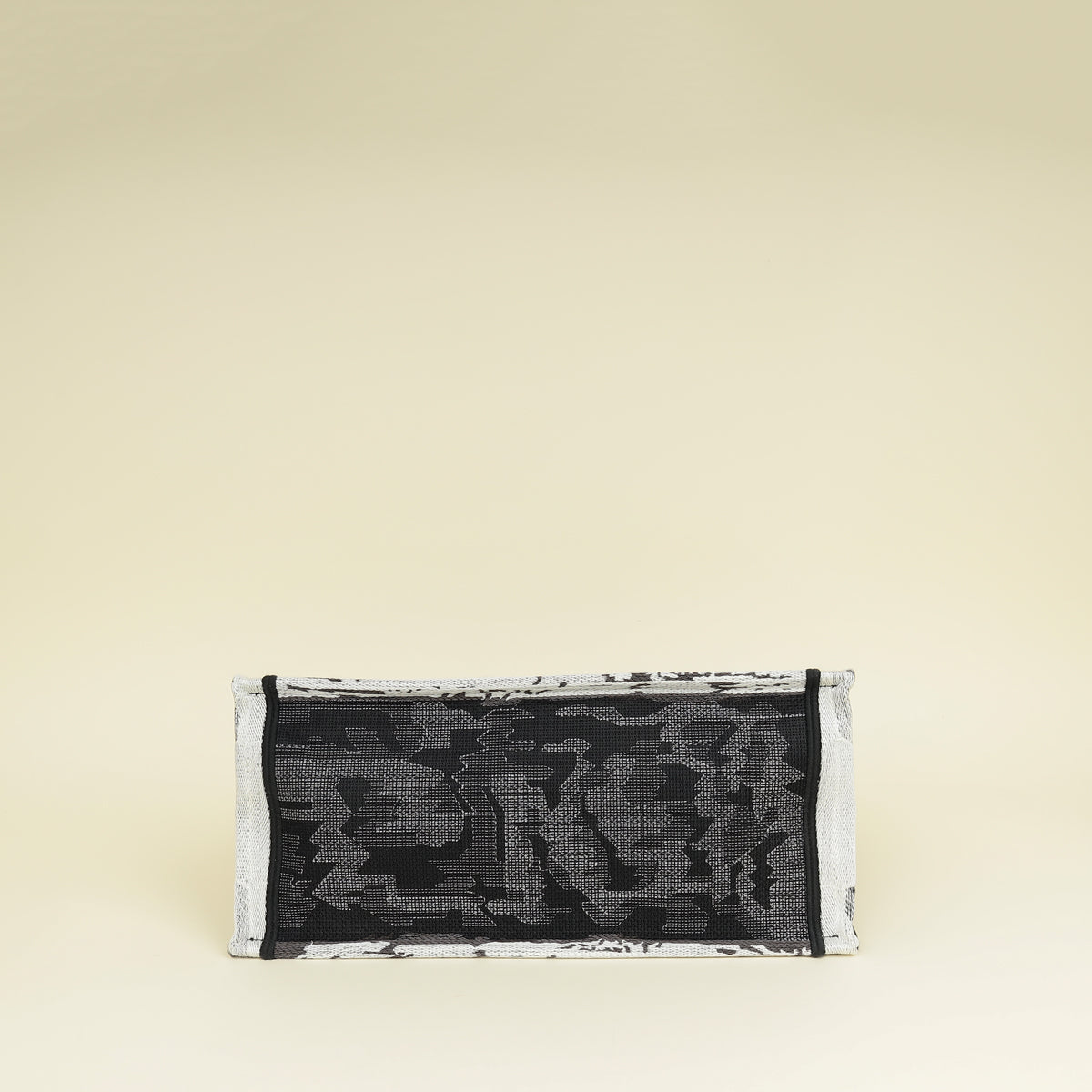 Christian Dior Paris w/ Eiffel Tower Embroidered Book Medium Tote Bag