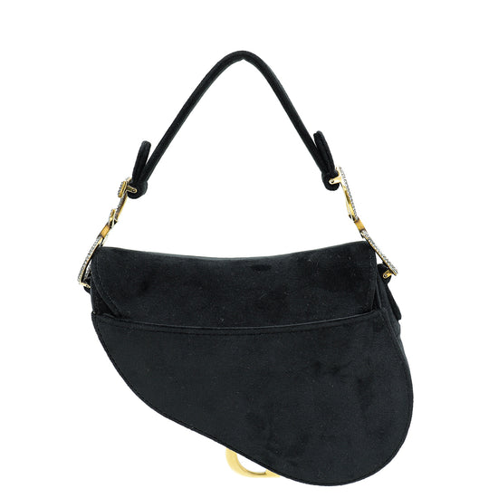 Mini saddle velvet bag dior Clearance
