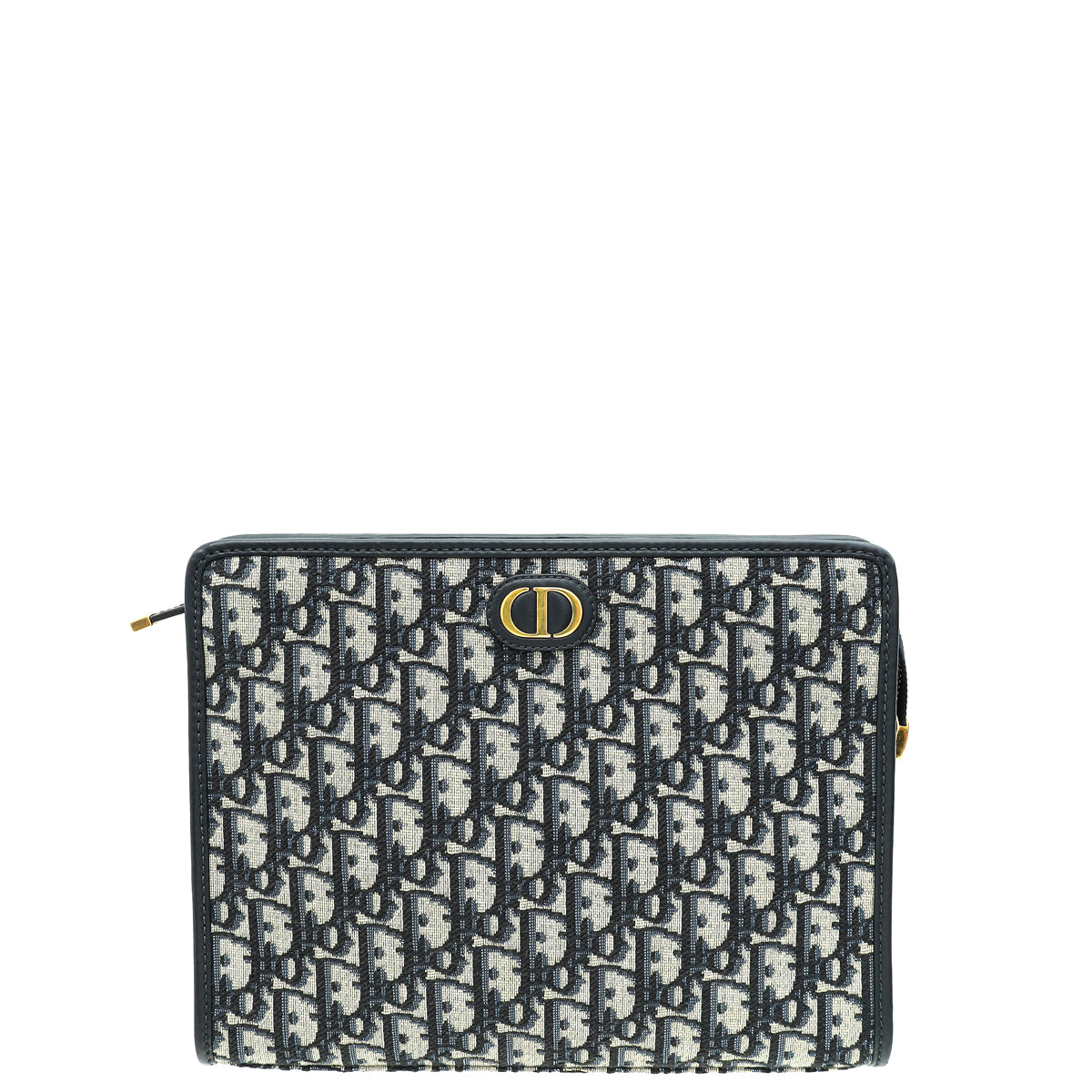 Christian Dior Blue Oblique 30 Montaigne Dea Pouch-Christian Dior-THE CLOSET