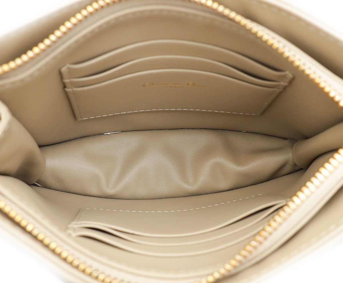 Christian Dior Sand Supple Caro Every Dior Pouch