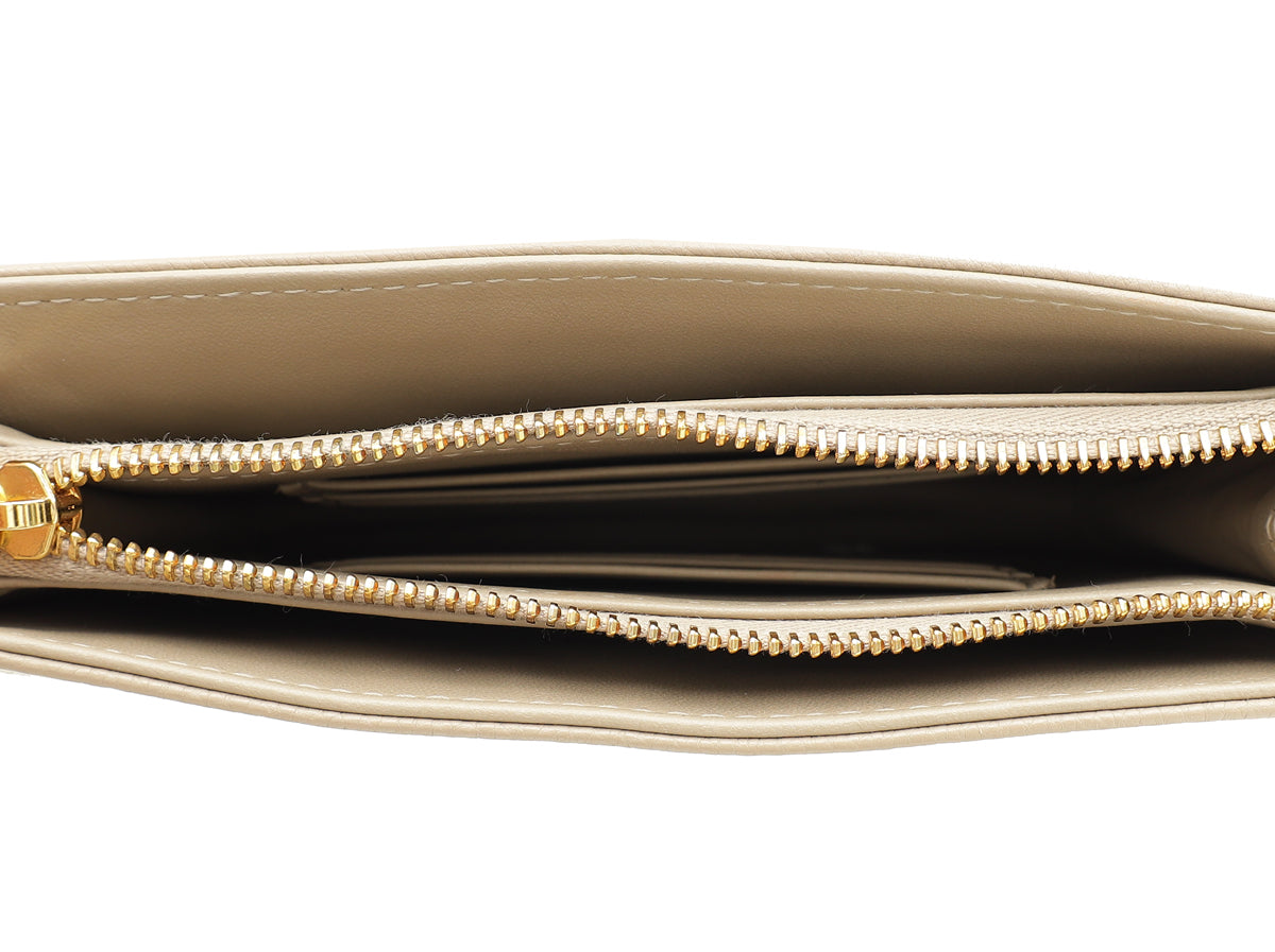 Christian Dior Sand Supple Caro Every Dior Pouch