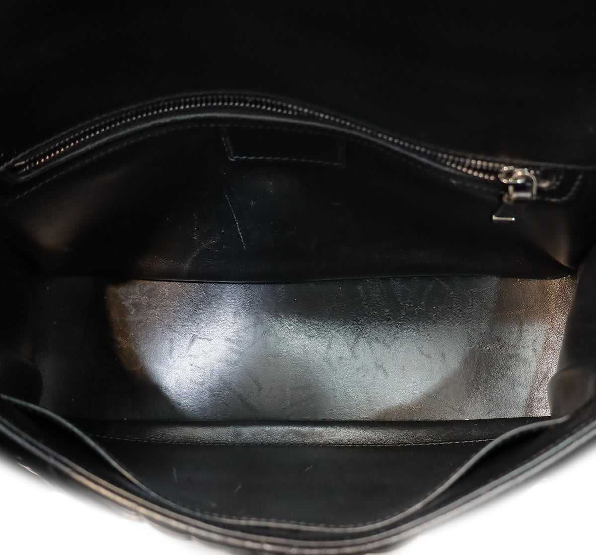 Christian Dior Black Caro Soft Cannage Large Shoulder Bag