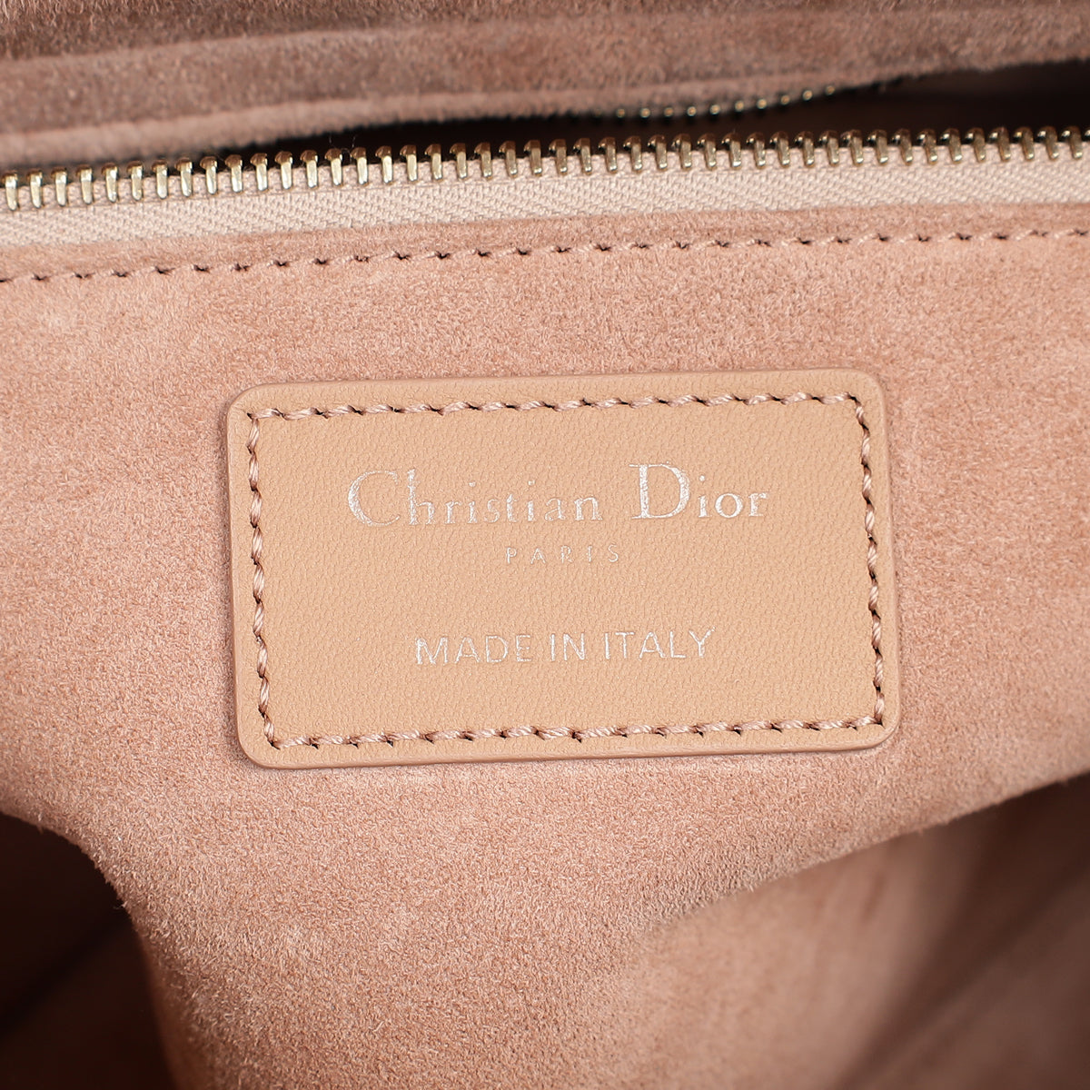 Christian Dior Blush Ultramatte Lady Dior Medium Bag