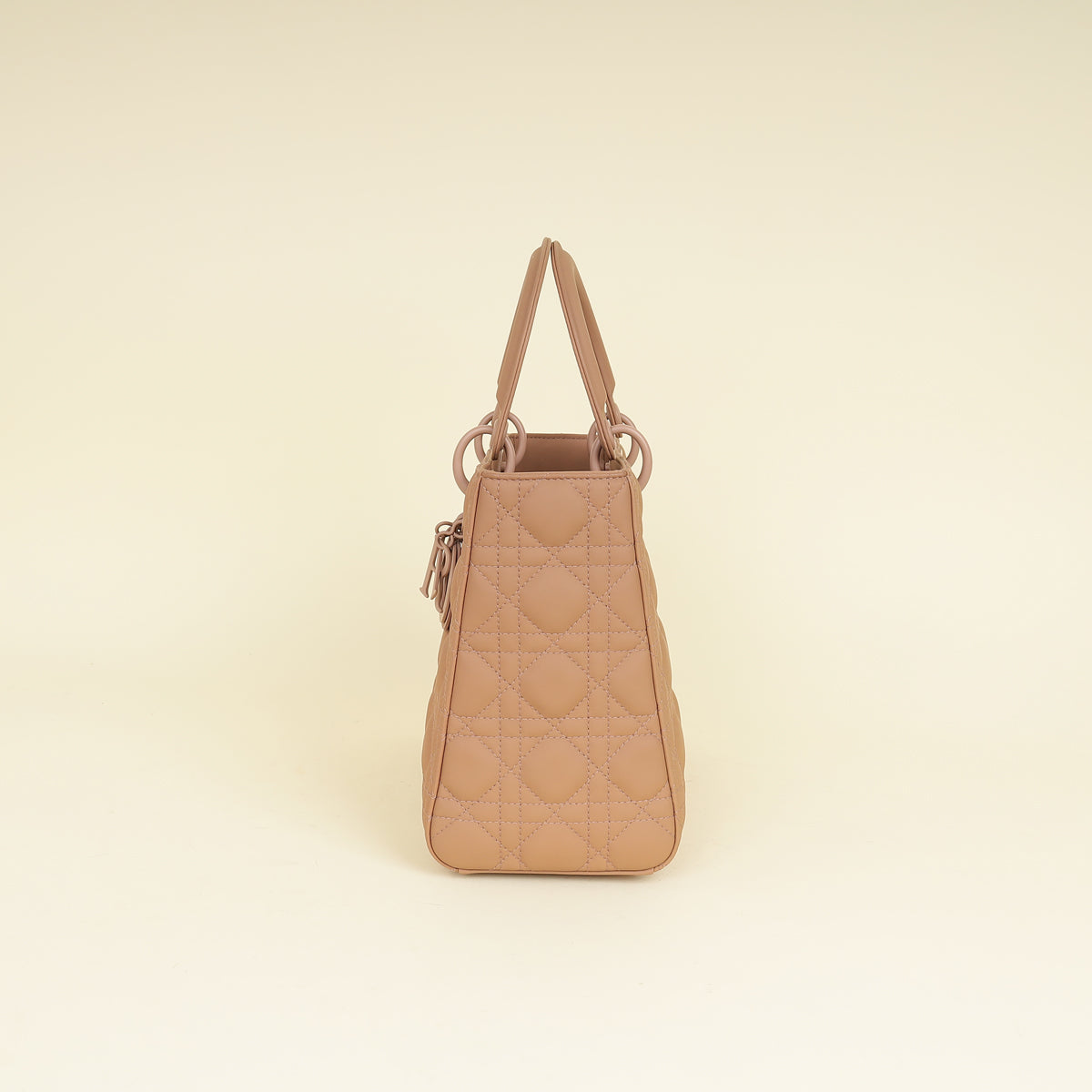 Christian Dior Blush Ultramatte Lady Dior Medium Bag