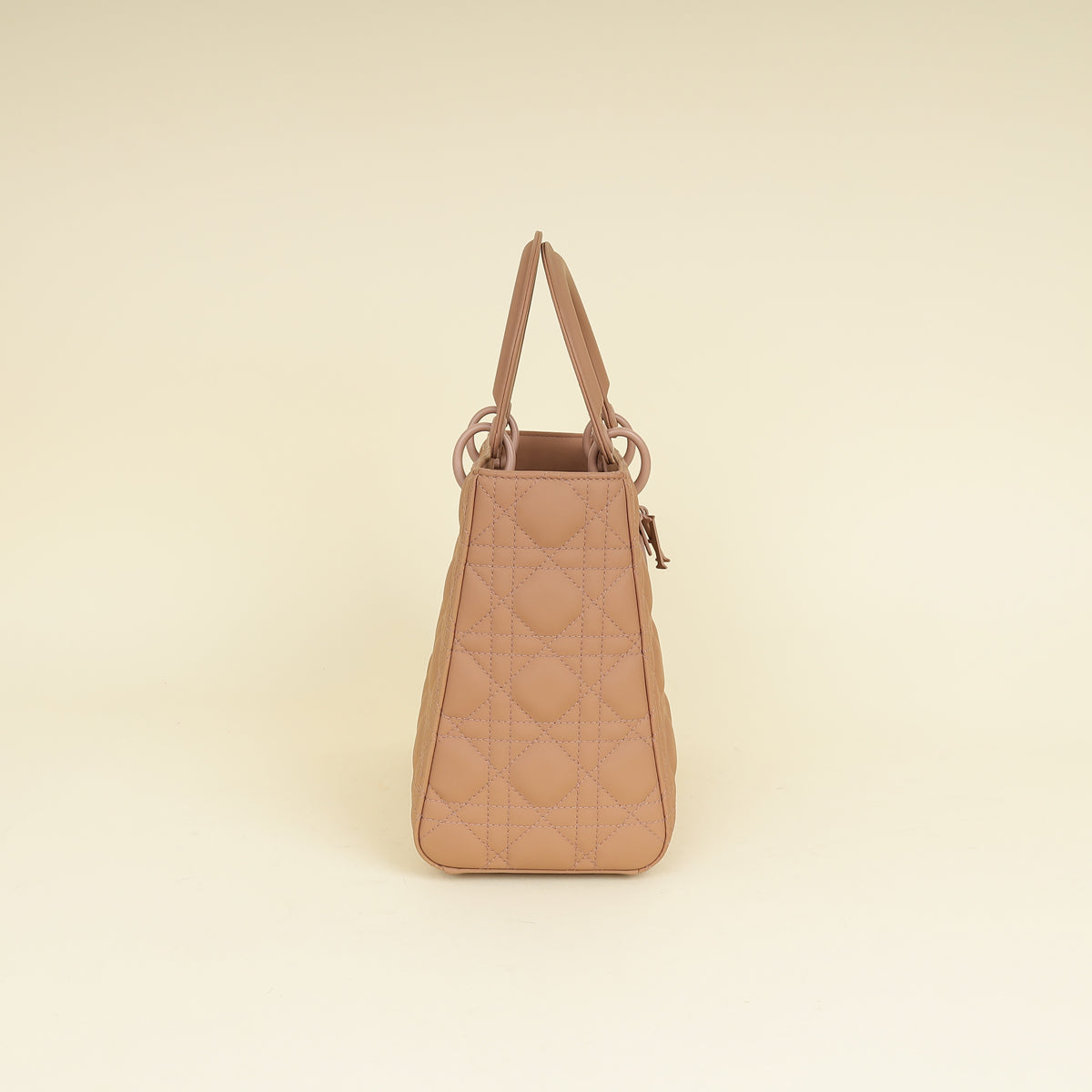 Christian Dior Blush Ultramatte Lady Dior Medium Bag