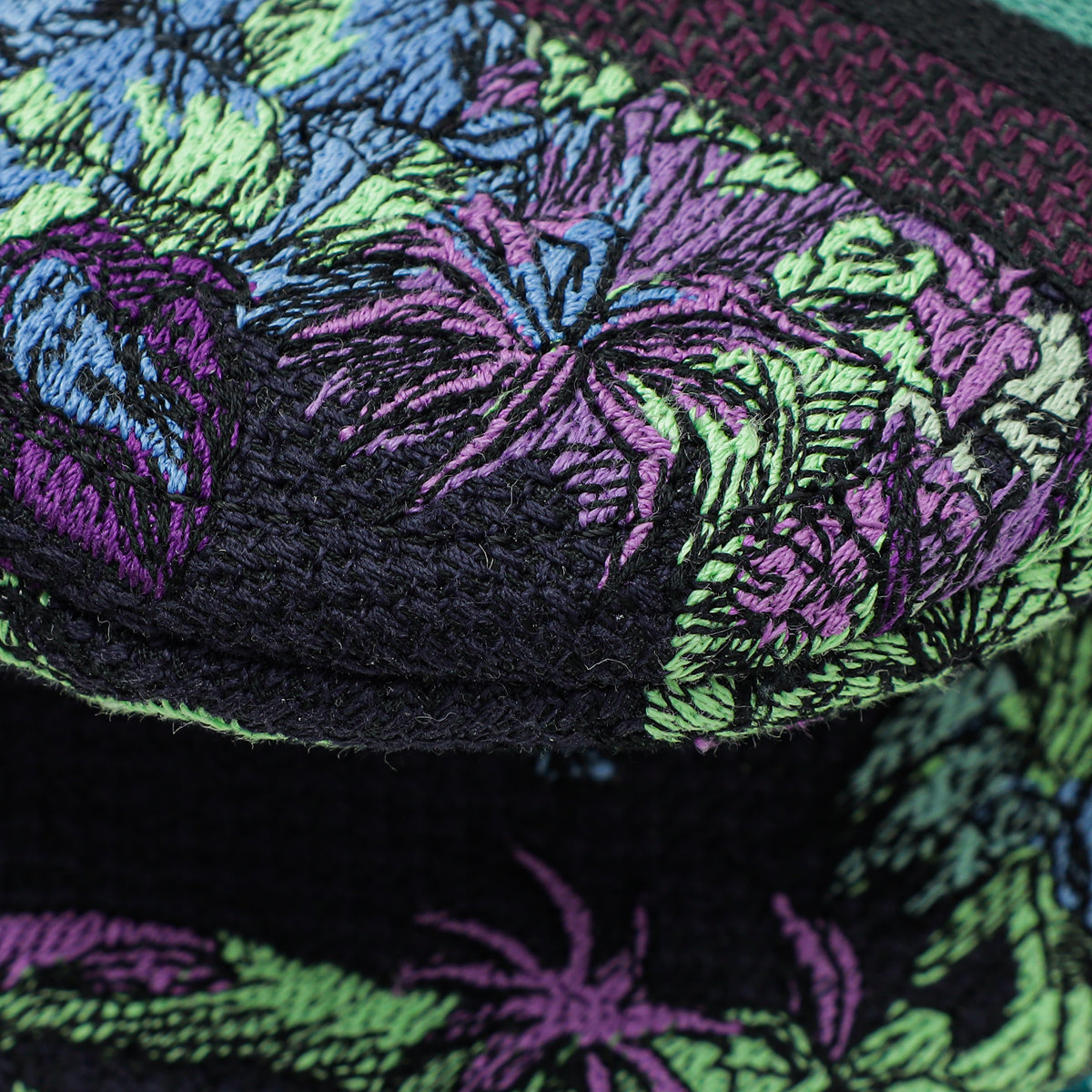 Christian Dior Multicolor Saddle Toile de Jouy Voyage Embroidery Medium Bag
