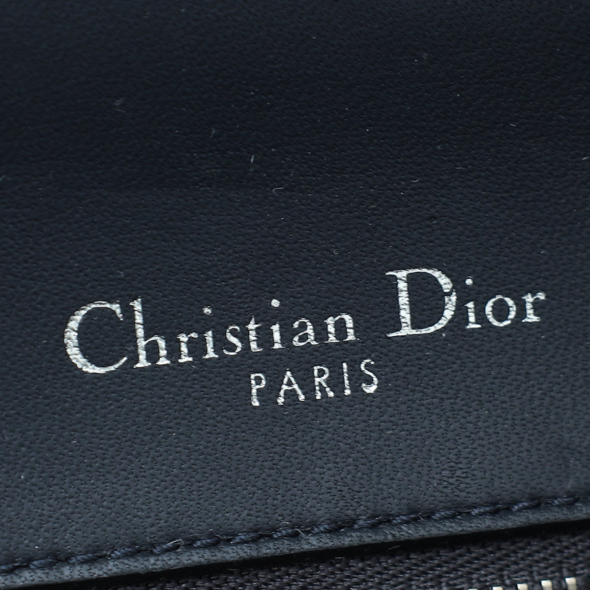 Christian Dior Silver Micro Cannage Diorama Medium Shoulder Bag