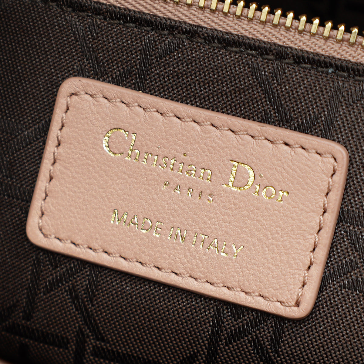 Christian Dior Blush Pink My ABCDior Lady Dior Small Bag