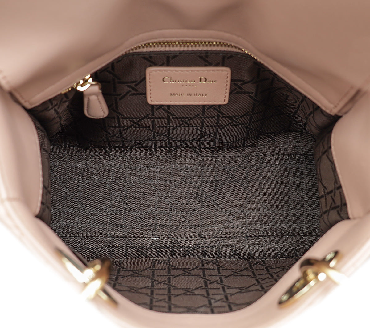 Christian Dior Blush Pink My ABCDior Lady Dior Small Bag