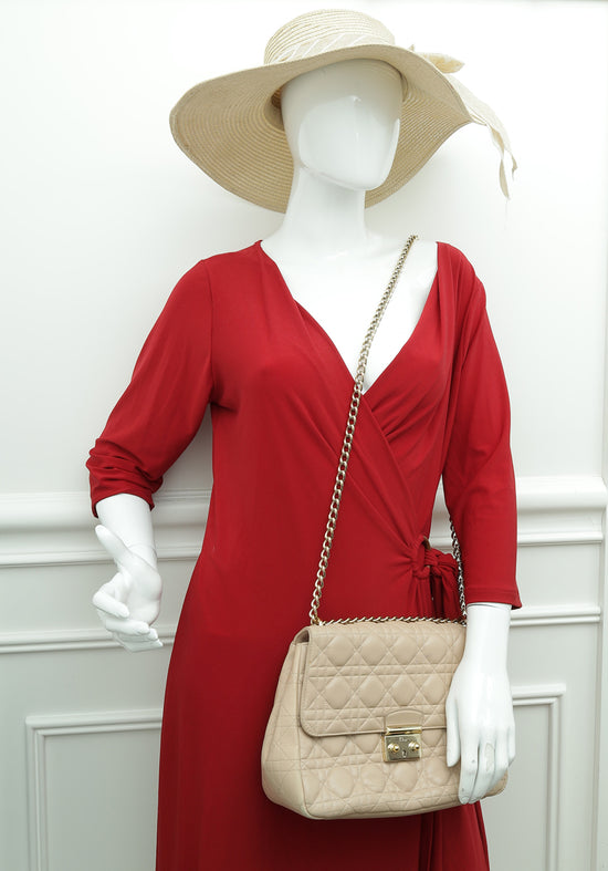 Christian Dior Beige Miss Dior Flap Bag – The Closet