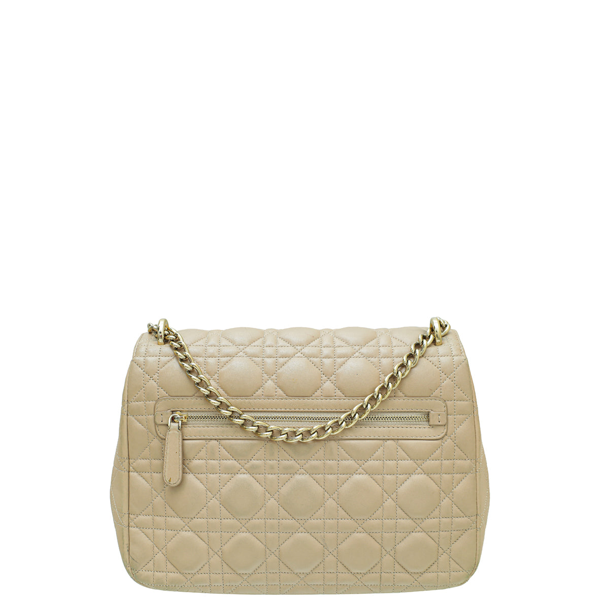 Christian Dior Beige Miss Dior Flap Bag