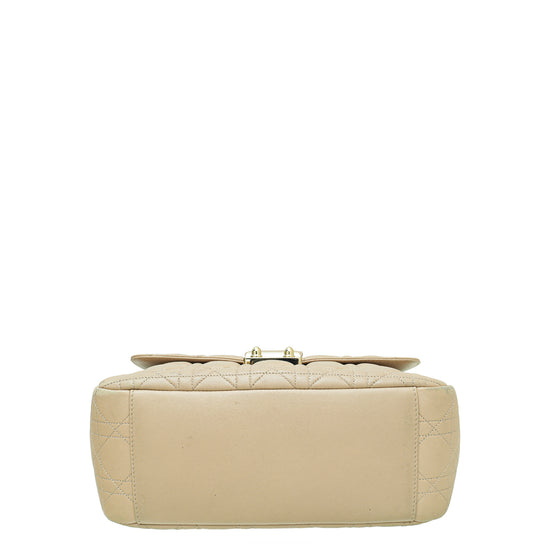 Christian Dior Beige Miss Dior Flap Bag