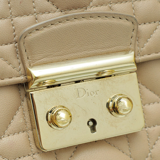 Christian Dior Beige Miss Dior Flap Bag