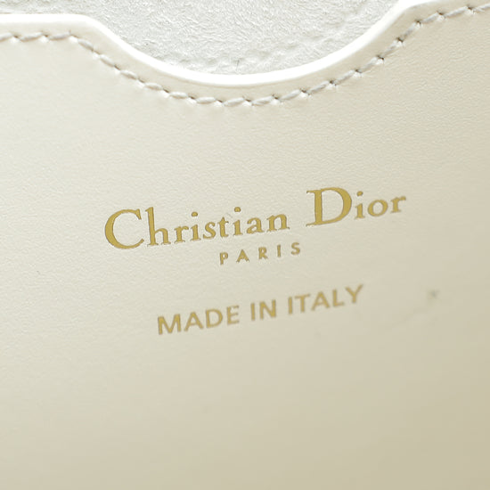 Christian Dior Cream Bobby Large Flap Bag