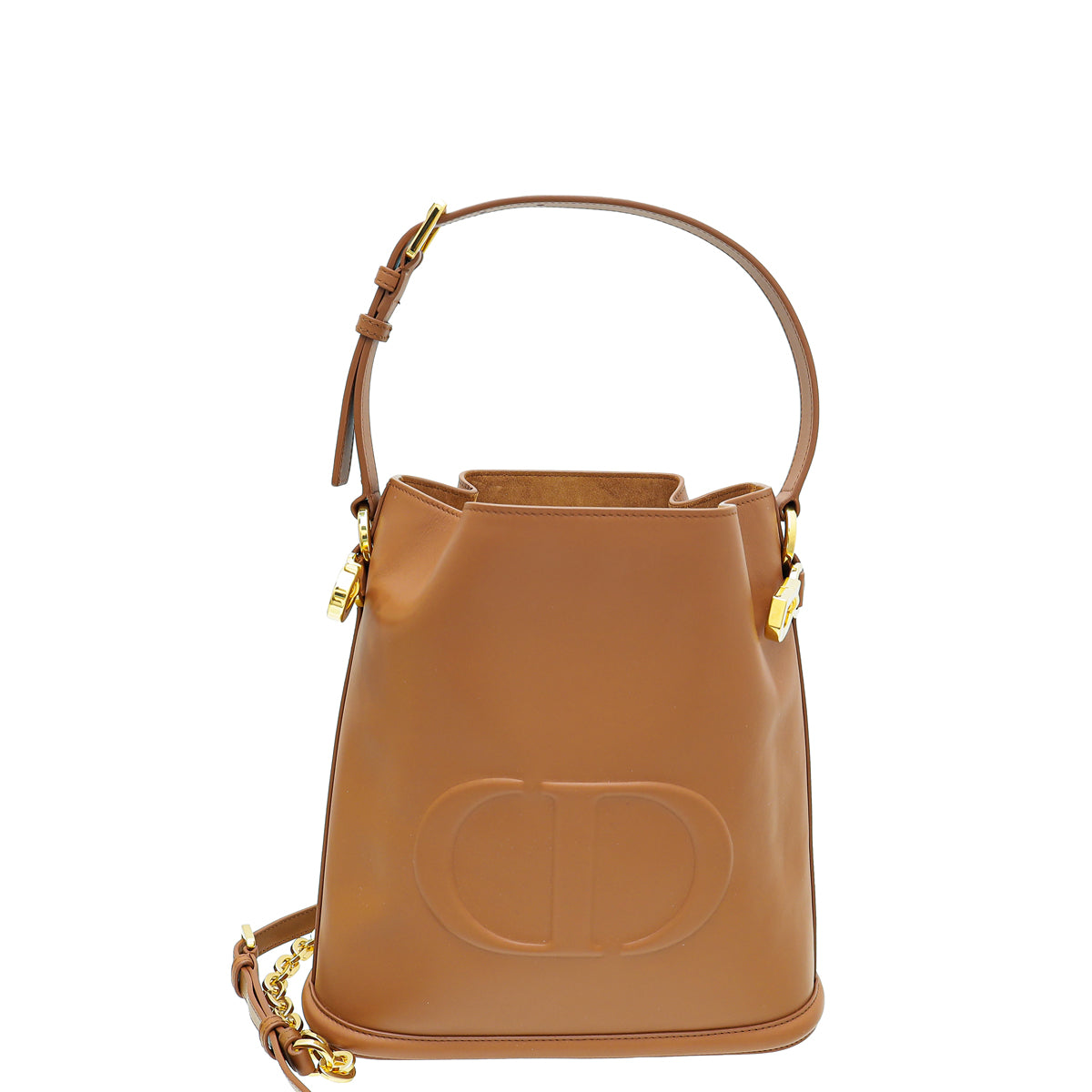 Christian Golden Dior C'est Medium Bag-Christian Dior-THE CLOSET