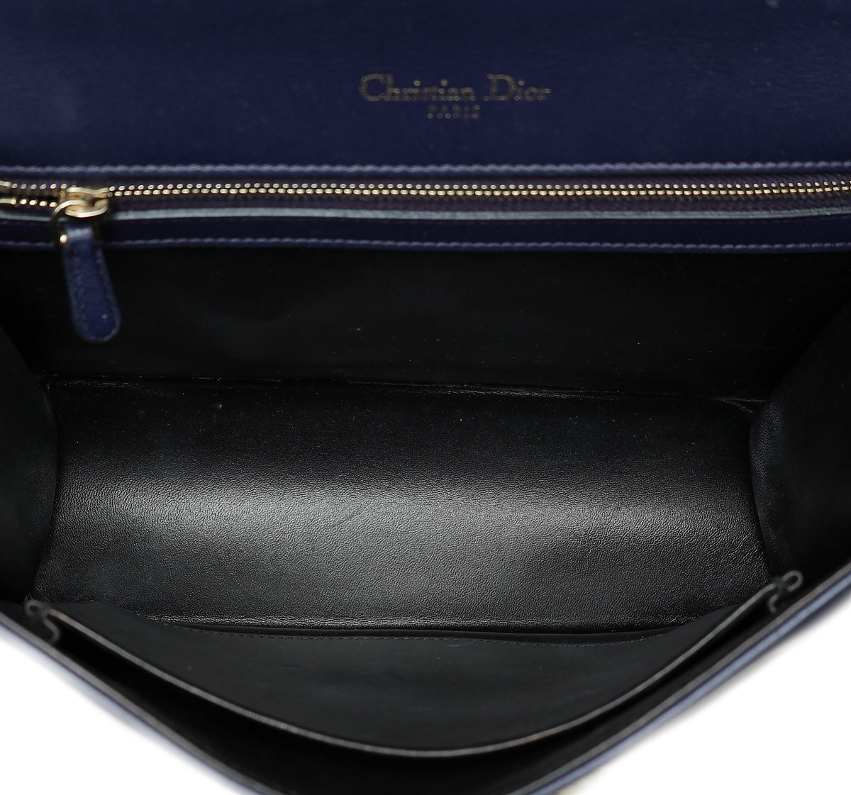 Christian Dior Blue Violet Diorama Crystal Embellished Medium Bag