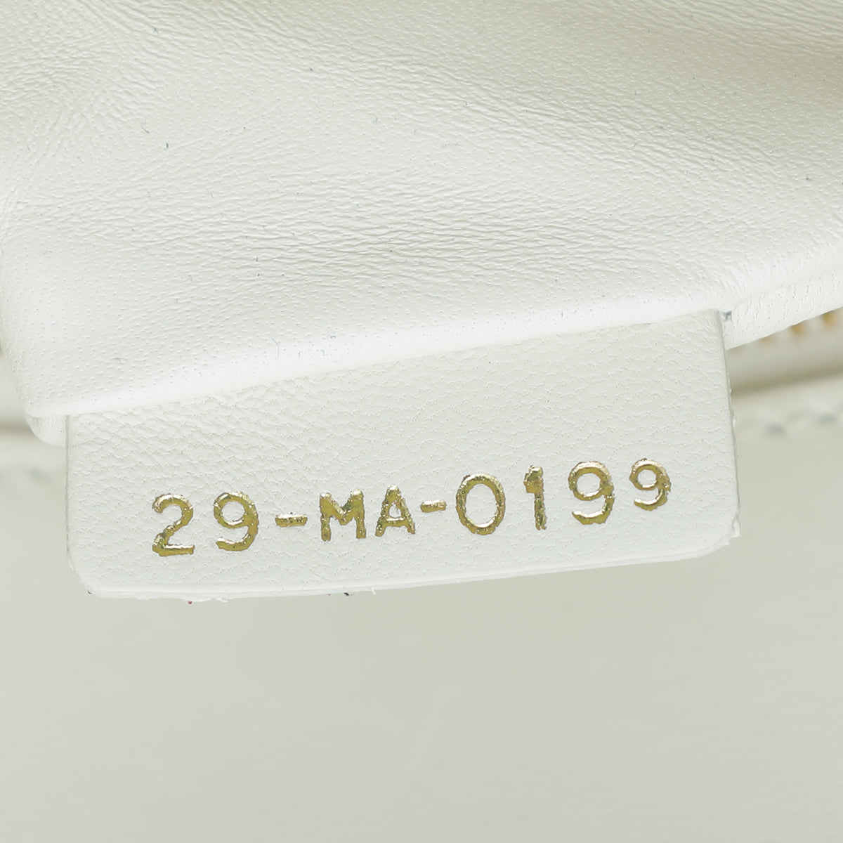 Christian Dior White 30 Montaigne Shoulder Bag