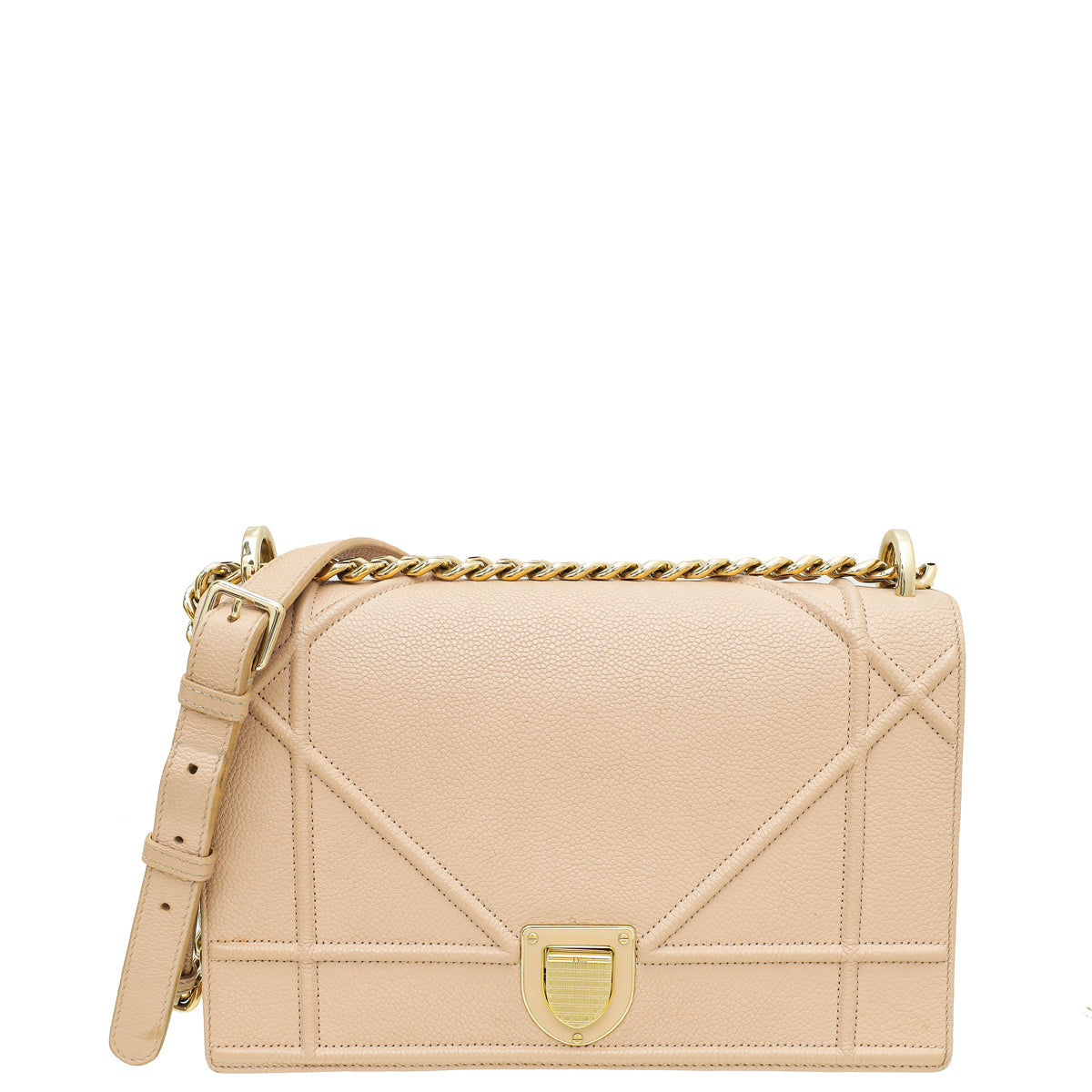 Christian Dior Light Pink Diorama Medium Flap Bag-Christian Dior-THE CLOSET
