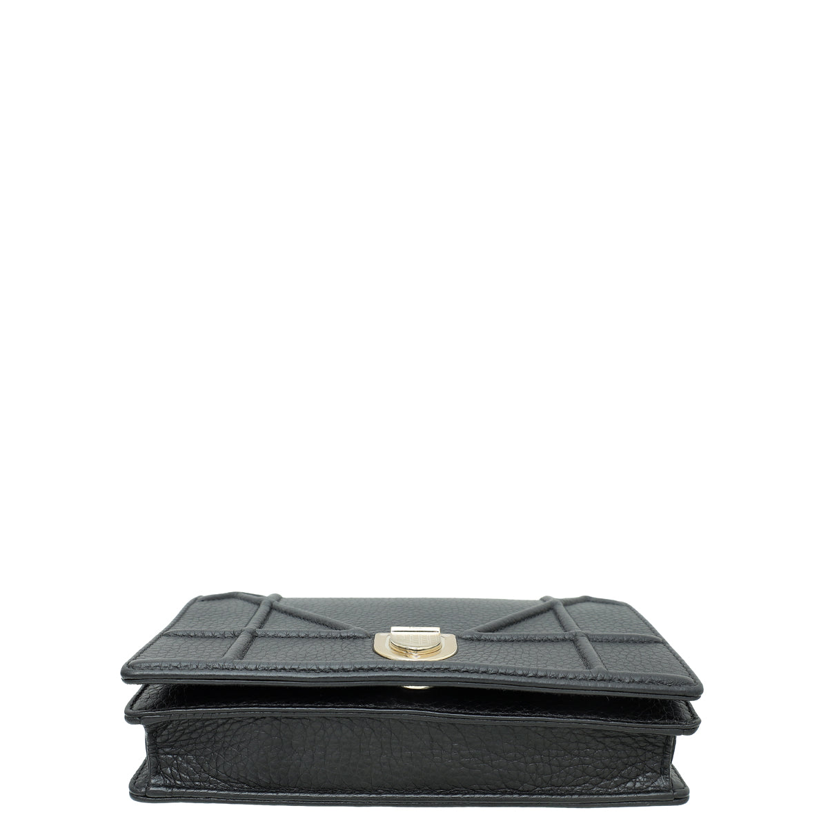 Christian Dior Black Diorama Chain Pouch